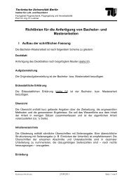 (Bachelor/Master): Schriftliche Ausarbeitung (PDF, 43,2 KB) - FMRA