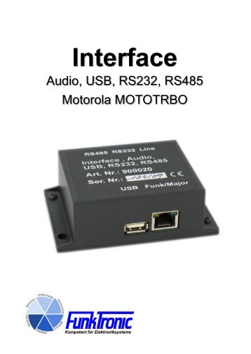 Motorola MOTOTRBO - Funktronic