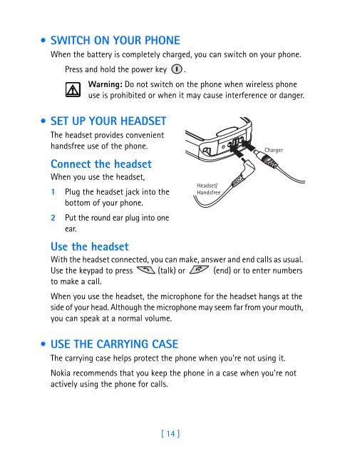 Nokia 3360 User's Guide