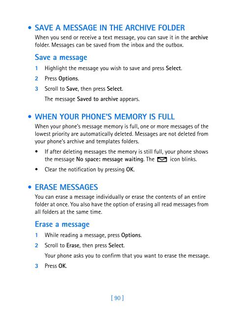 Nokia 3360 User's Guide