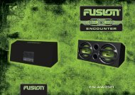 fusion slimline subwoofer