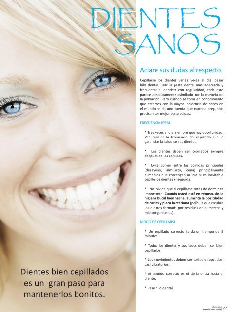 DienteS SanoS DienteS SanoS