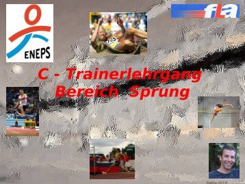 C - Trainerlehrgang Bereich Sprung