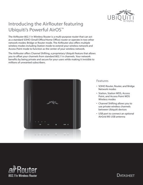 AirRouter Datasheet - Miro