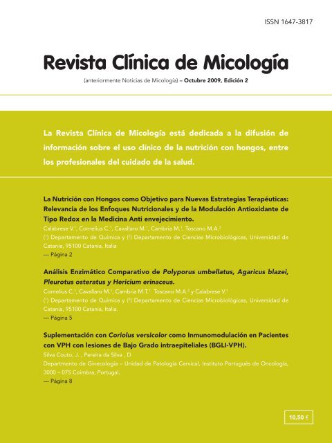 Revista Clínica de Micología - Fitoterapia.net