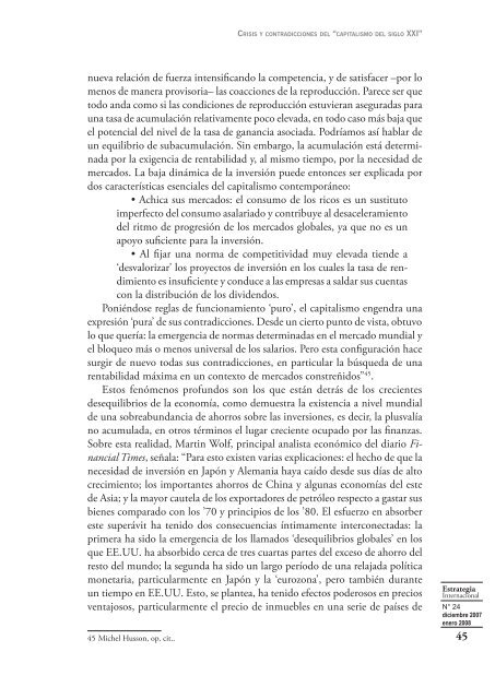 Crisis y contradicciones del ?capitalismo del siglo XXI? - LOR-CI