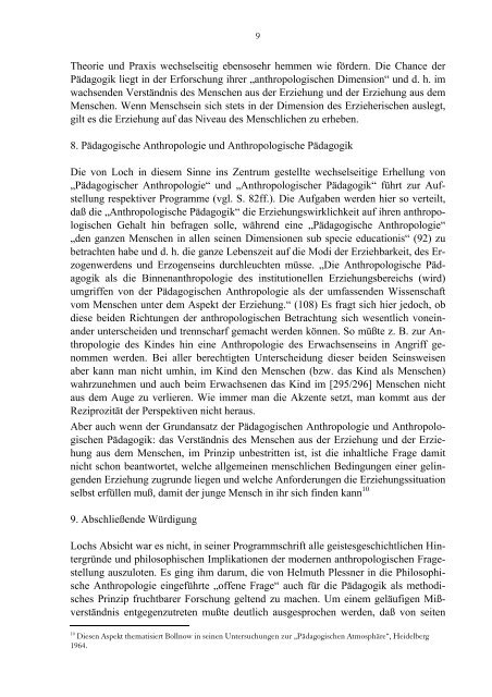 „Die anthropologische Dimension der ... - Friedrich Kümmel