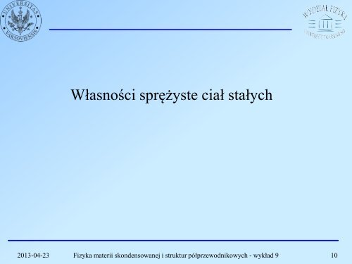 Wykład 9