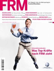 FRM Magazin Herbst 2012 (7 MB) - FrankfurtRheinMain GmbH