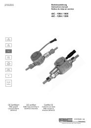 aic - 6004 / 6008 swissline - uniflowmaster 01.06 - AIC Systems