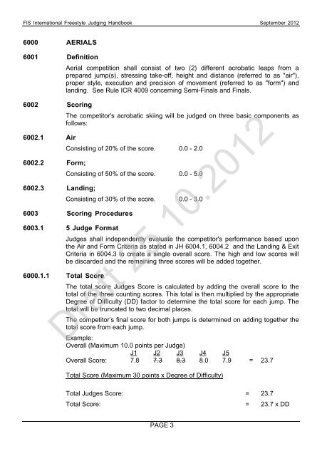 AFP Judging Manual - Kent Freestyle