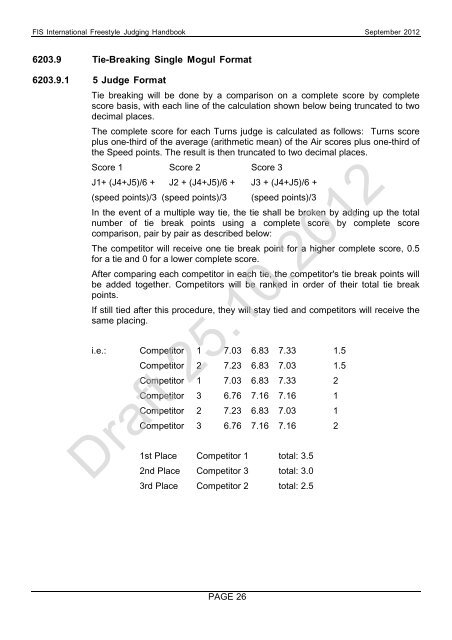 AFP Judging Manual - Kent Freestyle