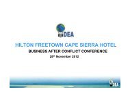 Hilton Freetown Cape Sierra Hotel - FT Business