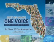 Download the Six Pillars 20-year Strategic Plan - Florida Chamber ...