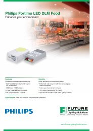 Philips Fortimo LED DLM Food - Future Lighting Solutions