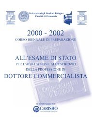 Visualizza Programma - Fondazione dei Dottori Commercialisti e ...