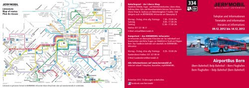 Gesamtfahrplan - Bern-Belp