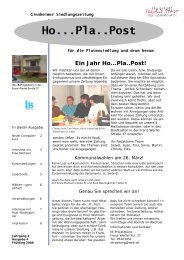 Zeitung - Frankfurt - Soziale Stadt - Neue Nachbarschaften