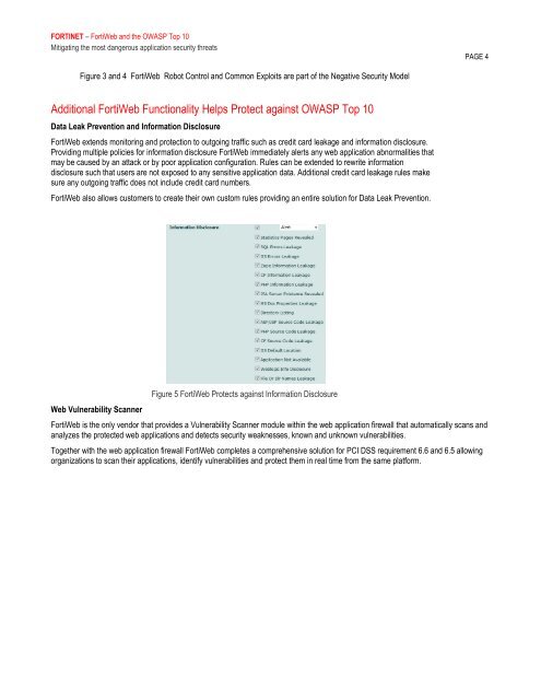 FortiWeb and the OWASP Top 10 - Fortinet