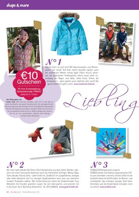 Ausgabe OKT/NOV 2011 - Frankenkids