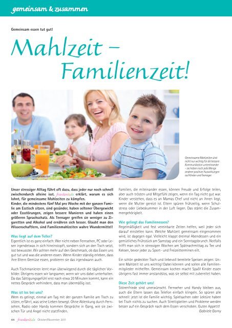 Ausgabe OKT/NOV 2011 - Frankenkids