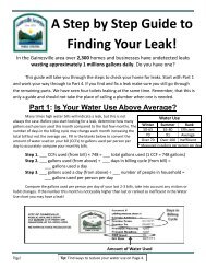 A Step by Step Guide to Finding Your Leak! - Gainesville, GA