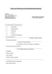 Bodenabbau: Antrag auf Erteilung einer Genehmigung - Landkreis ...