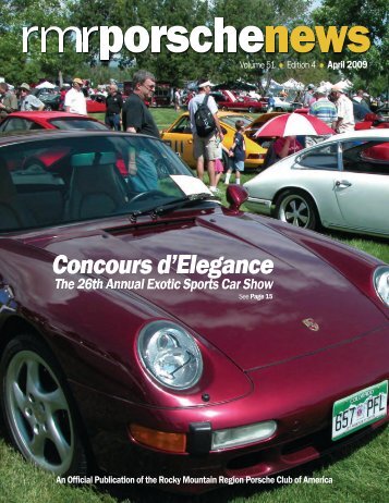 Rmr - Rocky Mountain Region Porsche Club - Porsche Club of ...