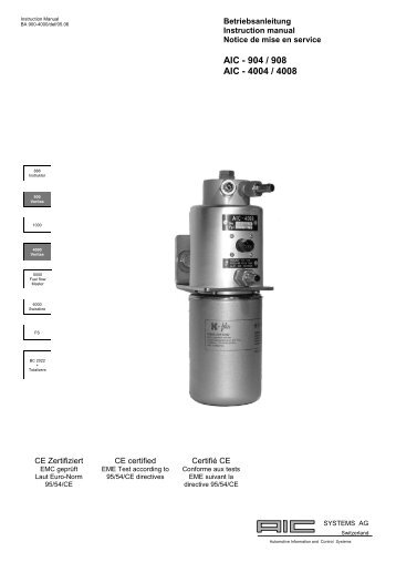 BA_4000 series_def - AIC Systems