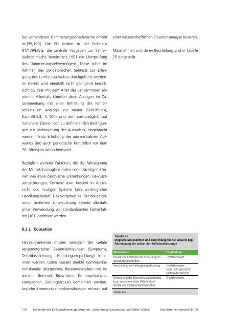 Motorradverkehr - Fonds für Verkehrssicherheit FVS