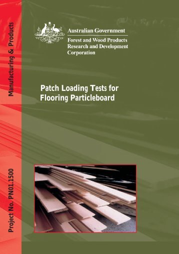 Patch Loading Tests for Flooring Particleboard - Forest and Wood ...