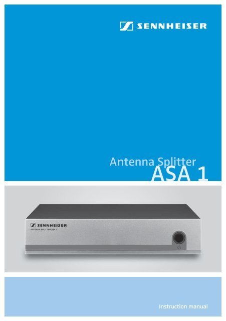 Asa 1 Antenna Splitter Sennheiser