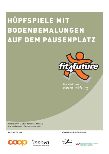 Hüpfspiele mit BodenBemalungen auf dem pausenplatz - Fit-4-Future