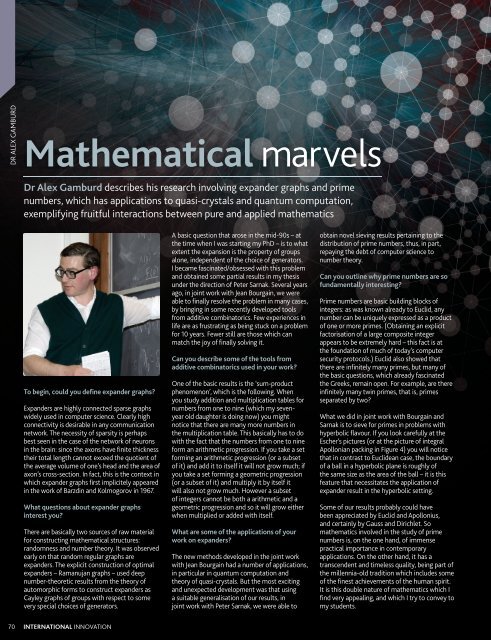 Mathematical marvels - CUNY Graduate Center