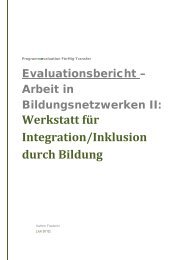 Evaluationsbericht WIB, 2012 - FörMig Berlin