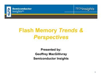 TECHinsights - Flash Memory Summit