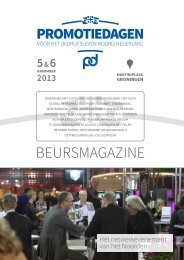 Beursmagazine Promotiedagen