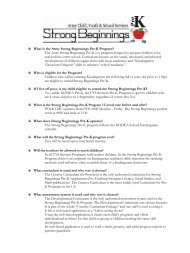 What is the Army Strong Beginnings Pre-K Program? The Army ...