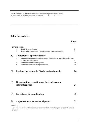 A Compétences opérationnelles - firma-web