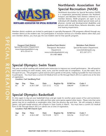 Northlands Association for Special Recreation (NASR)