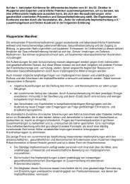Wuppertaler Manifest - Gesellschaft Anthroposophischer Ärzte in ...