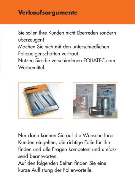 Leitfaden PDF zur Ansicht - Foliatec