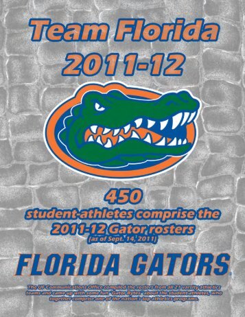 Team Florida 2011-12 ... The Coaches Team - GatorZone.com