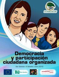 Democracia y participación ciudadana organizada - fundesyram