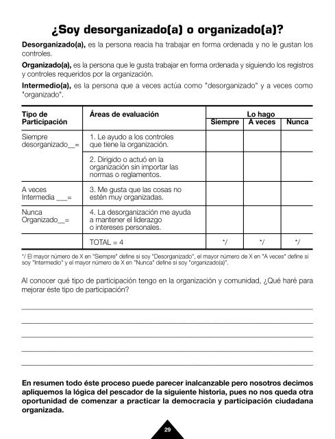 Democracia y participación ciudadana organizada - fundesyram