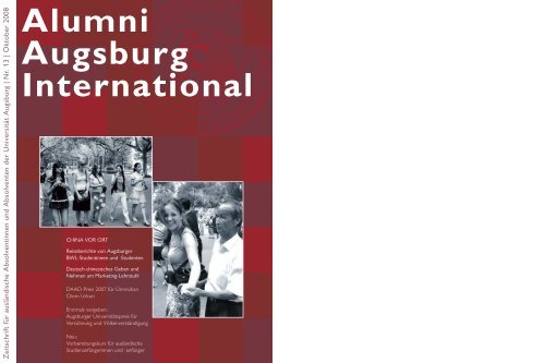 Alumni Augsburg International - Akademisches Auslandsamt ...