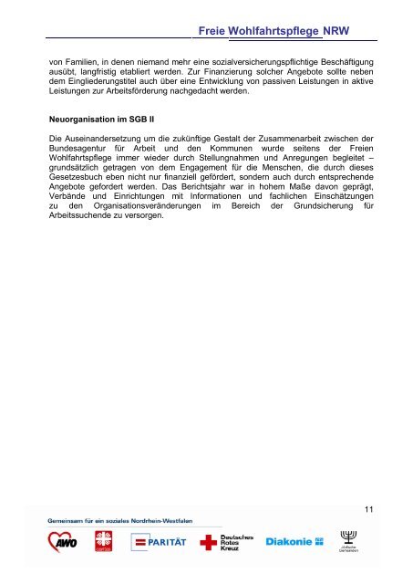 Sachbericht Paragraph 14 der Zuwendungsvereinbarung 2009 ...