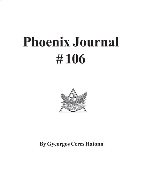Phoenix Journal 106 - Four Winds 10