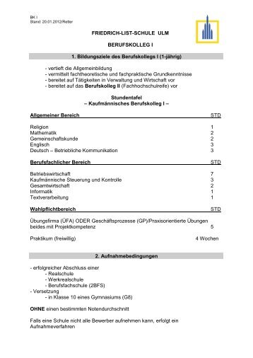 Merkblatt - Friedrich-List-Schule