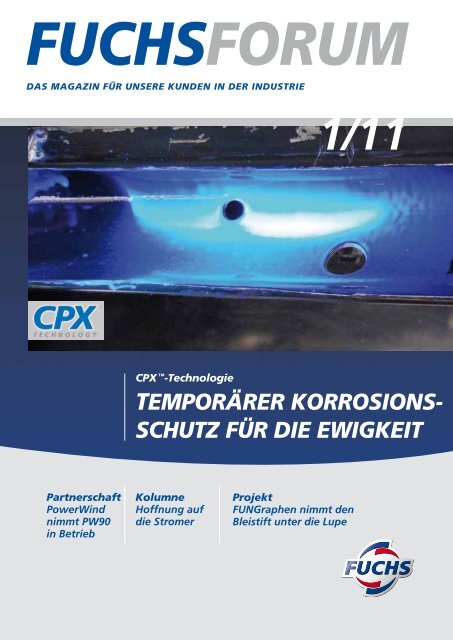 CPX™-TeChnoLoGie - fuchs europe schmierstoffe gmbh